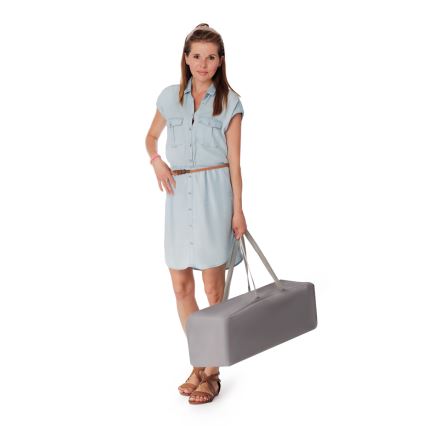 KINDERKRAFT - Putni krevetić Baby Tiger VIKI, siva