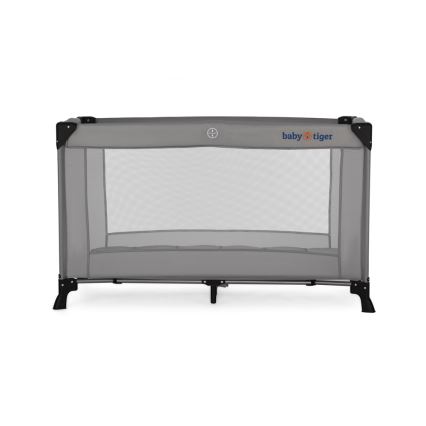 KINDERKRAFT - Putni krevetić Baby Tiger VIKI, siva
