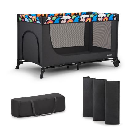 KINDERKRAFT - Putni krevetić JOY 2 Happy shapes