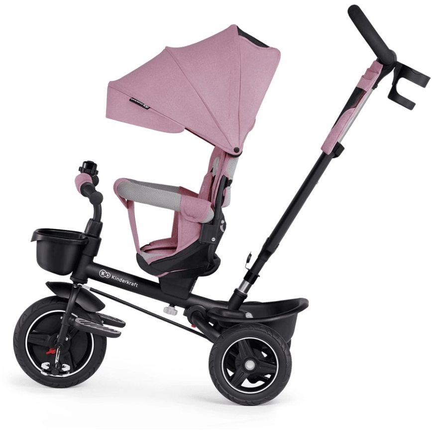 KINDERKRAFT - Dečiji tricikl SPINSTEP 5u1, ružičasti