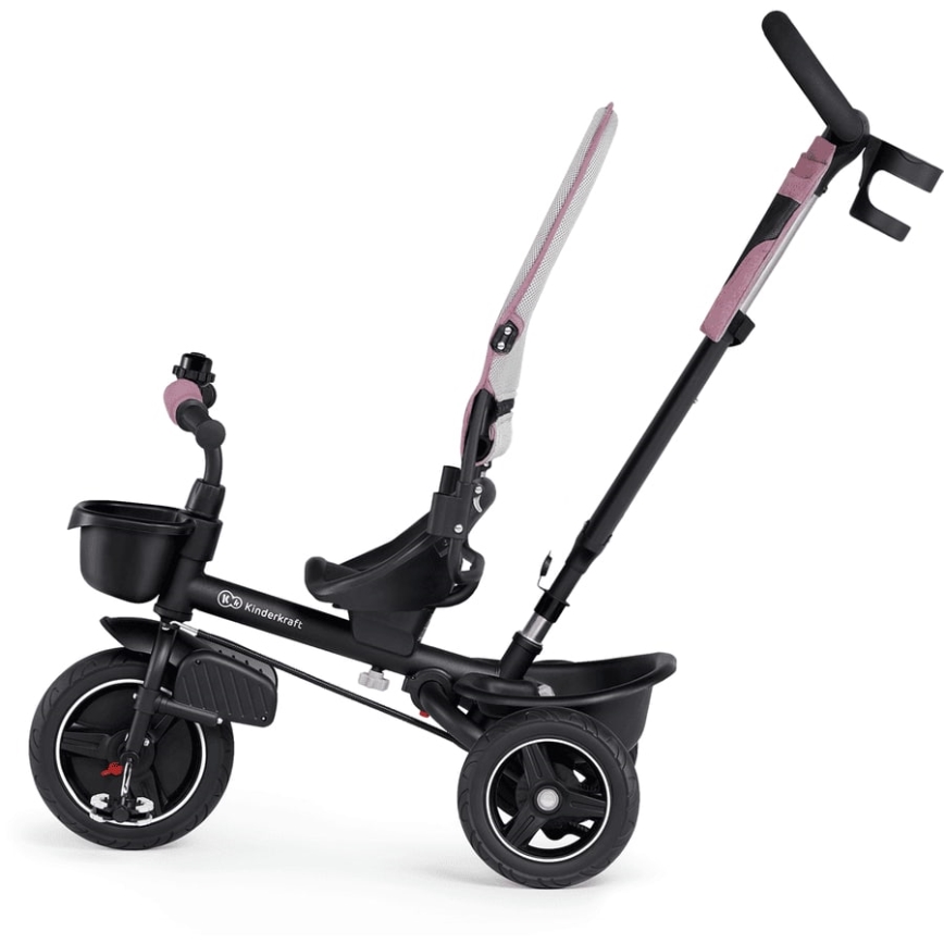 KINDERKRAFT - Dečiji tricikl SPINSTEP 5u1, ružičasti