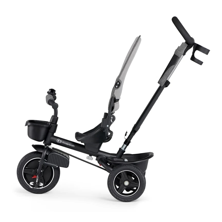 KINDERKRAFT - Tricikl za decu 5u1 SPINSTEP siva