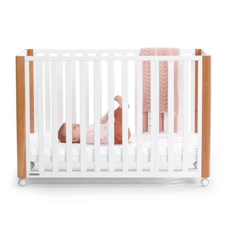 KINDERKRAFT SELECT - Dečji krevetac 4u1 KOYA Premium bukva/bor