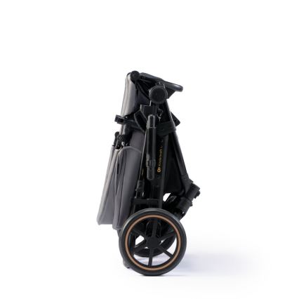 KINDERKRAFT SELECT - Kombinovana kolica 3u1 PRIME 2 Premium Shadow grey + autosedište