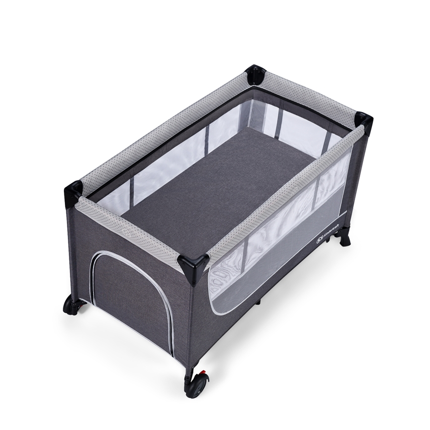 KINDERKRAFT SELECT - Putni krevetić LEODY sivi