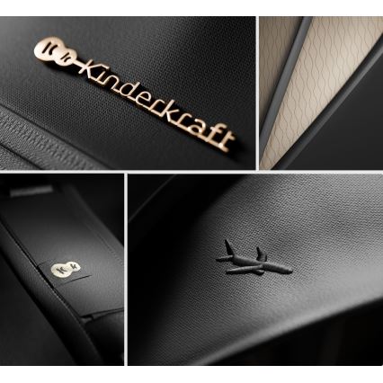 KINDERKRAFT SELECT - Sportska kolica PILOT 2, crne boje