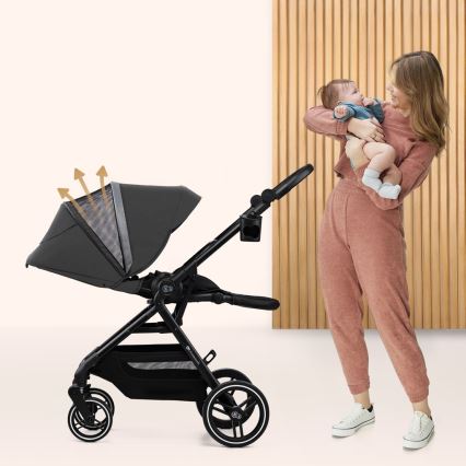KINDERKRAFT SELECT - Sportska kolica YOXI Moonlight grey