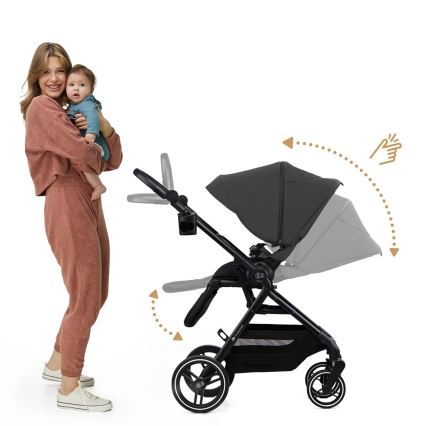 KINDERKRAFT SELECT - Sportska kolica YOXI Moonlight grey