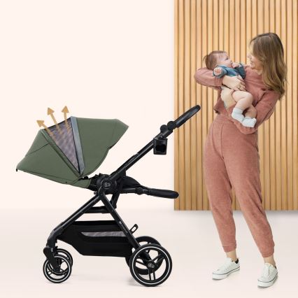 KINDERKRAFT SELECT - Sportska kolica YOXI Mystic green