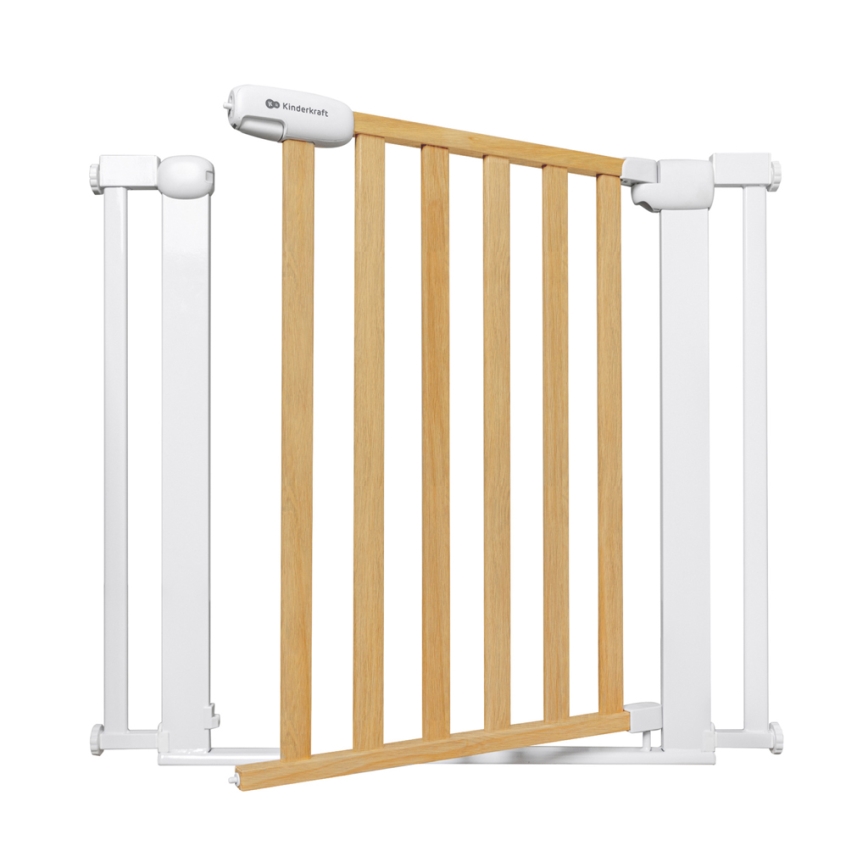 KINDERKRAFT - Sigurnosna kapija LOCK&GO 75-103 cm borovina