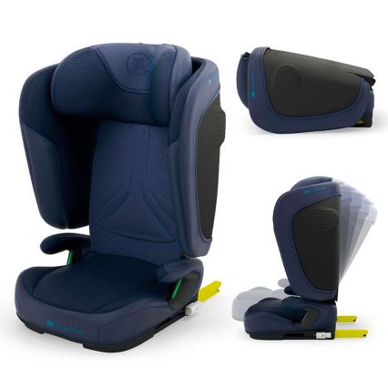 KINDERKRAFT - Sklopivo autosedište UNITY 2 i-Size 100-150 cm tamno plavo