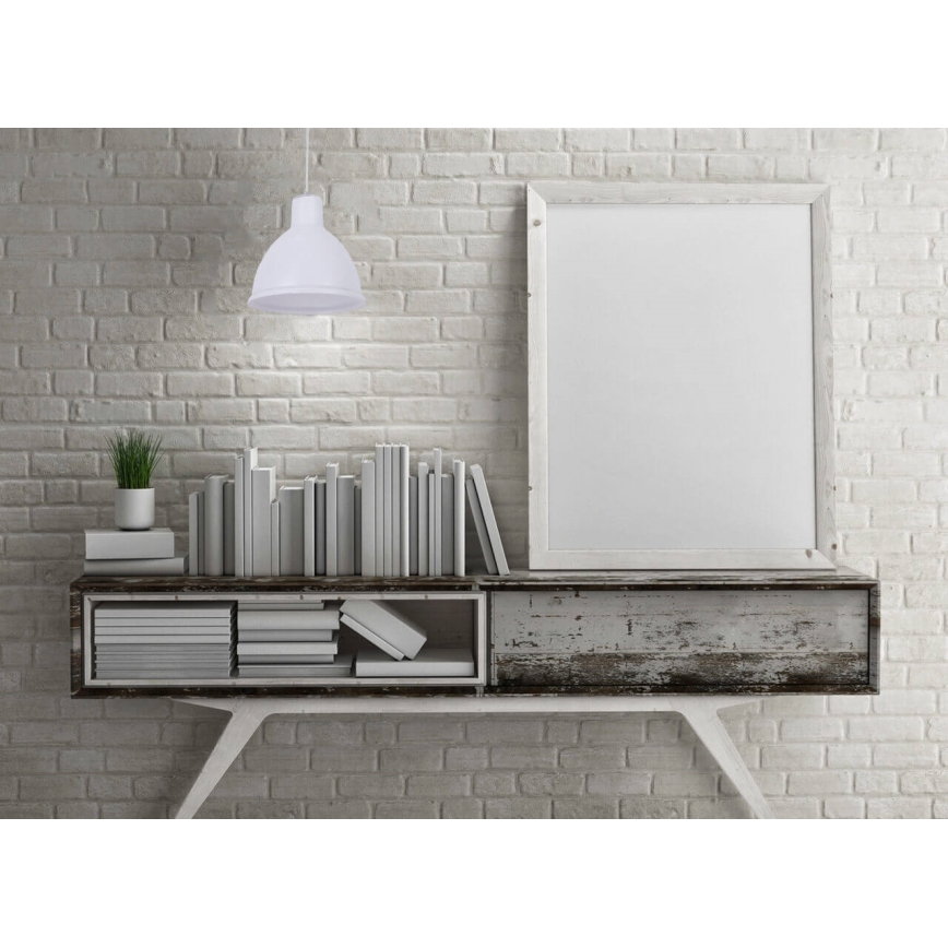 Luster na sajli CREATE 1xE27/11W/230V, beo
