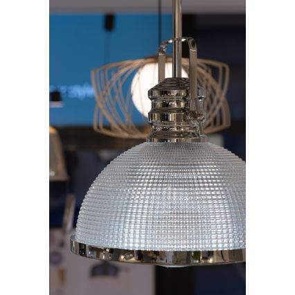 Luster na stalku THOR, 1x E27/11W/230V, sjajni hrom