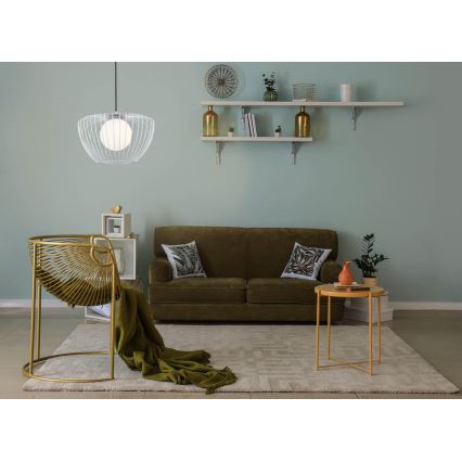Luster na sajli FORMAL 1xG9/4W/230V srebrni