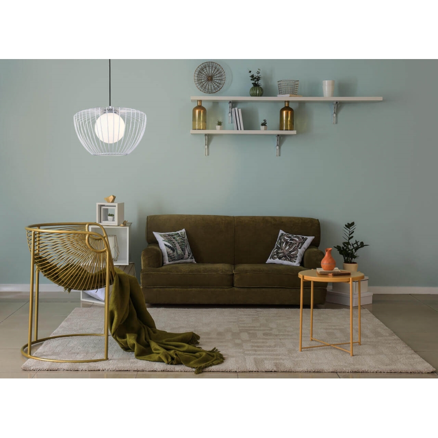 Luster na sajli FORMAL 1xG9/4W/230V srebrni