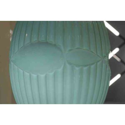 Luster na sajli ELLIPTIC 1xE27/11W/230V u zelenoj boji