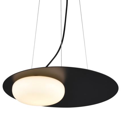 LED luster na sajli PETIT LED/12W/230V crna