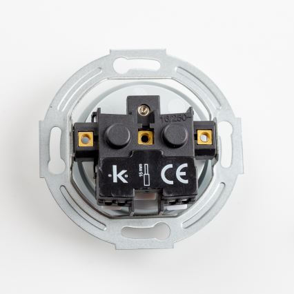 Kliklap - Retro kućna utičnica bez okvira 230V siva