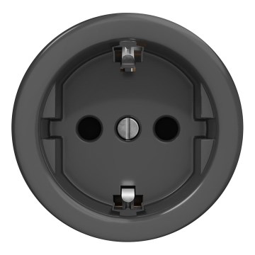 Kliklap - Retro kućna utičnica SCHUKO 230V/16A bez okvira, antracit