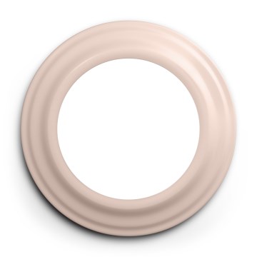 Kliklap - Retro okvir, jednostavan, u staroružičastoj boji