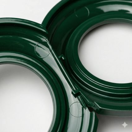 Kliklap - Retro središnji ram, zelene boje