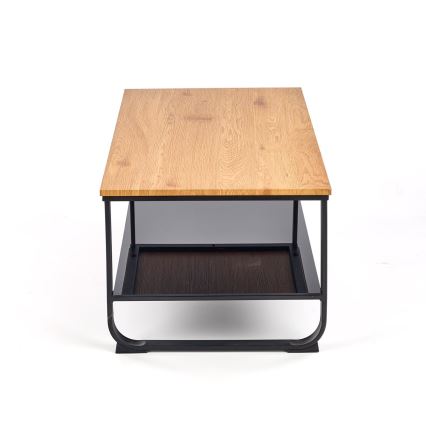 Klub sto ARTIGA 45x105 cm crna/bež