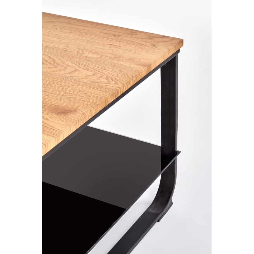 Klub sto ARTIGA 45x105 cm crna/bež