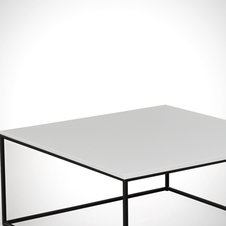 Klub sto ROYAL 43x75 cm crna/bela
