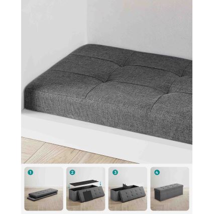 Klupa SULTAN tamno siva