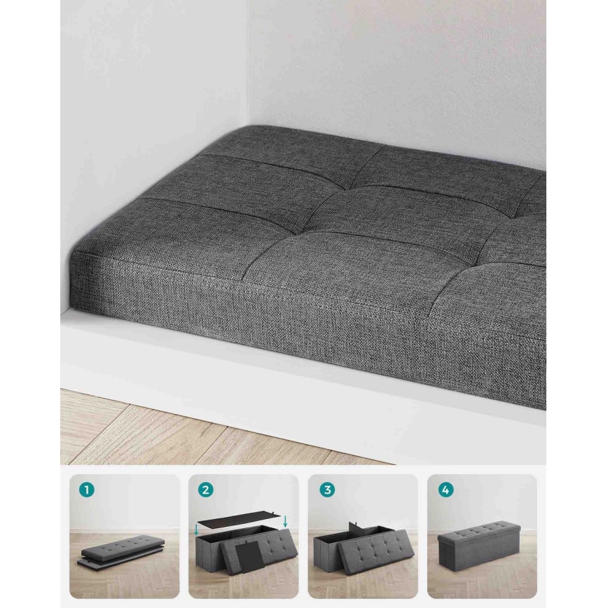 Klupa SULTAN tamno siva