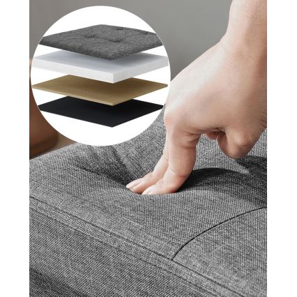 Klupa SULTAN tamno siva