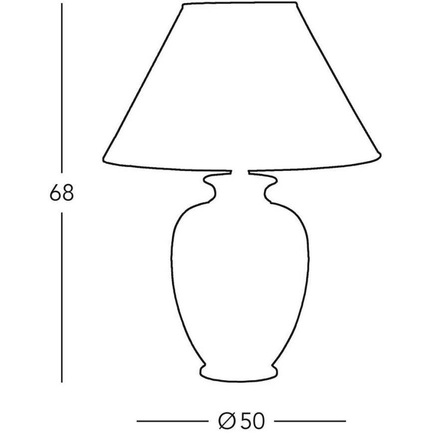 Kolarz 0014.75 - Stona lampa GIARDINO 1xE27/100W/230V
