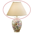 Kolarz 0014.S02 - Zamenski abažur za stonu lampu GIARDINO E27, prečnika 40 cm, bež