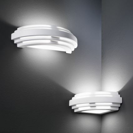 Kolarz 0290.61E - Zidna svetiljka STIEGEL 1xG9/60W/230V bela