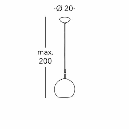 Kolarz 0392.31S.3.Ki.Au - Luster na sajli LUNA, 1xE27/60W/230V, 24K zlato