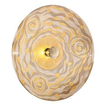 Kolarz 0415.61XL.3.Ch - Zidno svetlo LUNA 1xE27/100W/230V, 24K pozlata