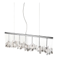 Kolarz 104.87.5 - Kristalni luster na sajli STRETTA 7xG9/40W/230V sjajni hrom