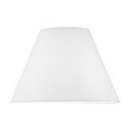 Kolarz 264.S03 - Abažur za stonu lampu, podnu lampu i zidno svetilo HILTON E27, prečnika 45 cm, beo