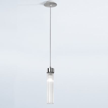 Kolarz 6009.30150 - Luster na sajli RAGGIO 1xE14/25W/230V srebrni