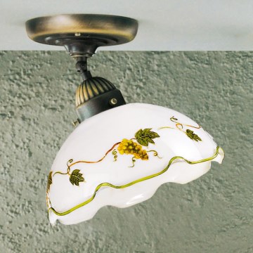 Kolarz 731.10.110 - Plafonski luster NONNA 1xE27/75W/230V prečnik 20 cm boja vina