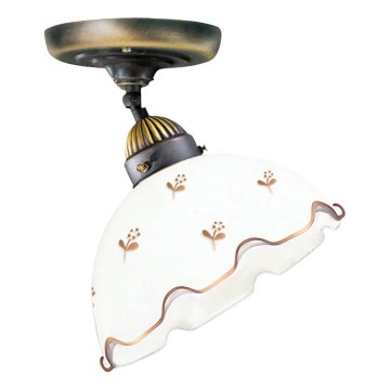 Kolarz 731.10.160 - Plafonski luster NONNA 1xE27/75W/230V prečnik 20 cm cvetni detalji u ružičastom zlatu