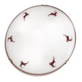 Kolarz 731.12.4.103 - Plafonska lampa NONNA, 2x E27/60W/230V, Ø40 cm, sa motivom jelena, crvena