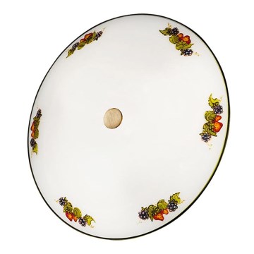 Kolarz 731.13.4.113- Plafonska svetiljka NONNA 3xE27/60W/230V pr. 50 cm vino/jagoda