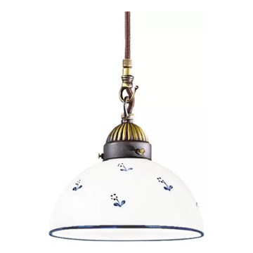 Kolarz 731.30.16 - Luster na sajli NONNA 1xE27/75W/230V, Ø 20 cm, plava
