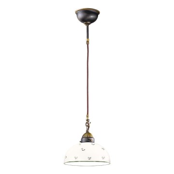 Kolarz 731.30.20 - Luster na sajli NONNA 1xE27/75W/230V, prečnika 20 cm, zelena