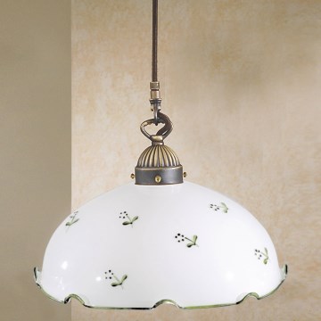 Kolarz 731.30.21 - Luster na sajli NONNA 1xE27/75W/230V zelena