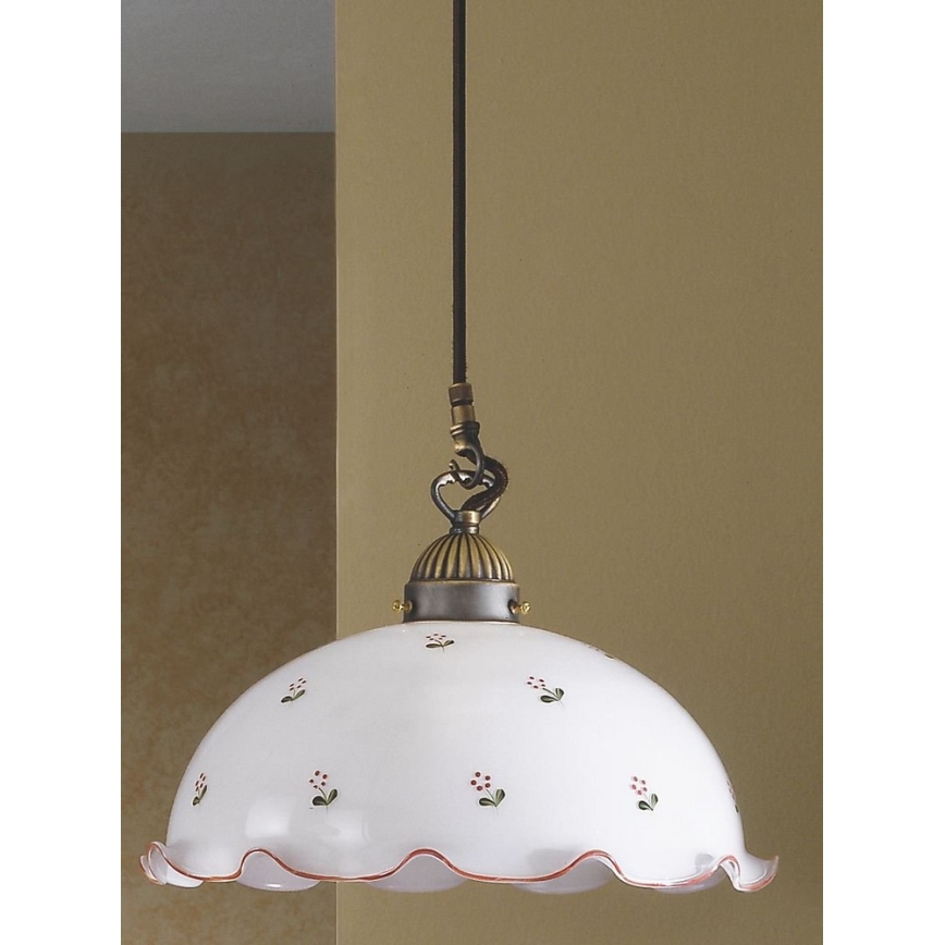 Kolarz 731.30.71 - Luster na sajli NONNA 1xE27/75W/230V crvena