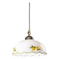 Kolarz 731.32.118 - Luster na kablu NONNA, 1xE27/75W/230V, prečnik 36 cm, limun-žuta