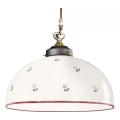 Kolarz 731.32.77 - Luster na sajli NONNA 1xE27/75W/230V prečnik 36 cm crvena