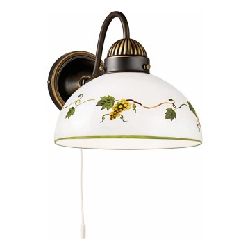 Kolarz 731.61.122 - Zidna lampa NONNA 1xE27/75W/230V boja vina
